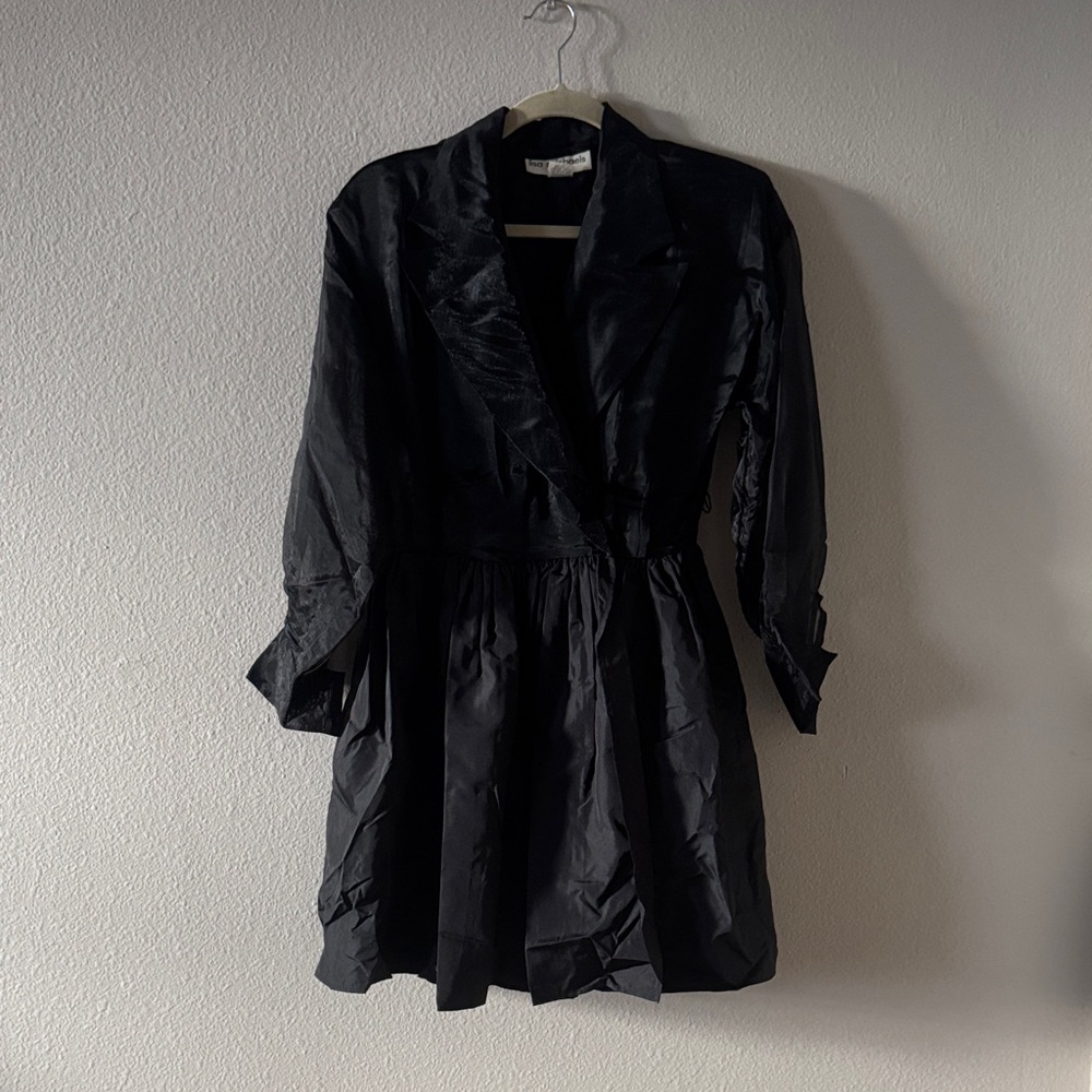VINTAGE Elegant Black Dress
